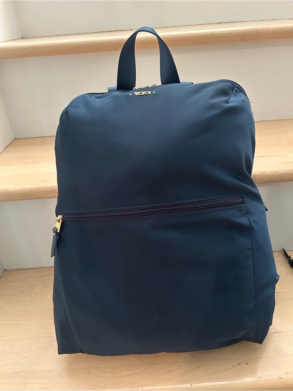 Tumi Navy Blue Just In Case Backpack